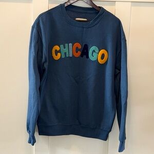 New York Popular brand Blue 'Chicago' Sweatshirt